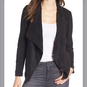 Vigoss Faux Suede drape jacket